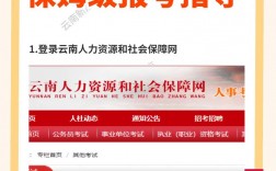 云南三支一扶報名入口官網（附網址+流程）