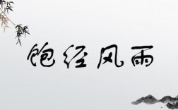 飽經(jīng)風(fēng)雨的意思_釋義_出處