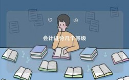 會計證分幾個等級