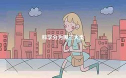 科學分為哪三大類