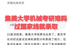 集美大學研究生太難考了