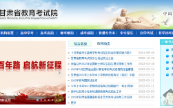 甘肅省教育考試院入口(自考大專報名官網入口)