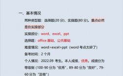 msoffice二級考試考什么