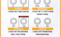 鉆戒凈度等級怎么分