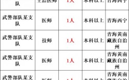 2024部隊文職統一招聘最新崗位表
