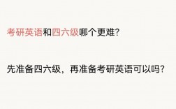 考研英語與六級哪個難(考研)