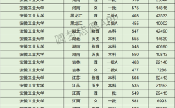 2024年安徽工業大學錄取分數線