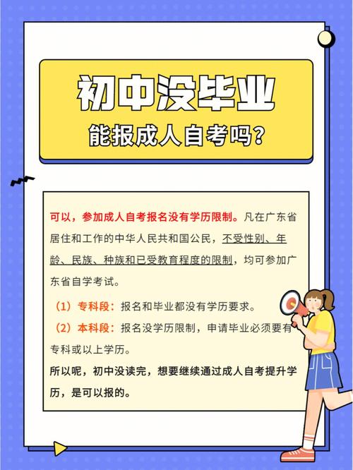 沒讀完初中可以自考嗎-圖1