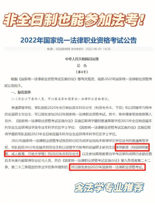自考法學本科可以參加司法考試么(2024司法考試報名條件及時間)-圖1