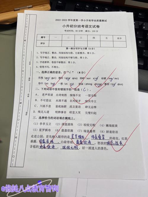 初中分班考試考差了怎么辦(小升初分班一般都考什么)-圖1
