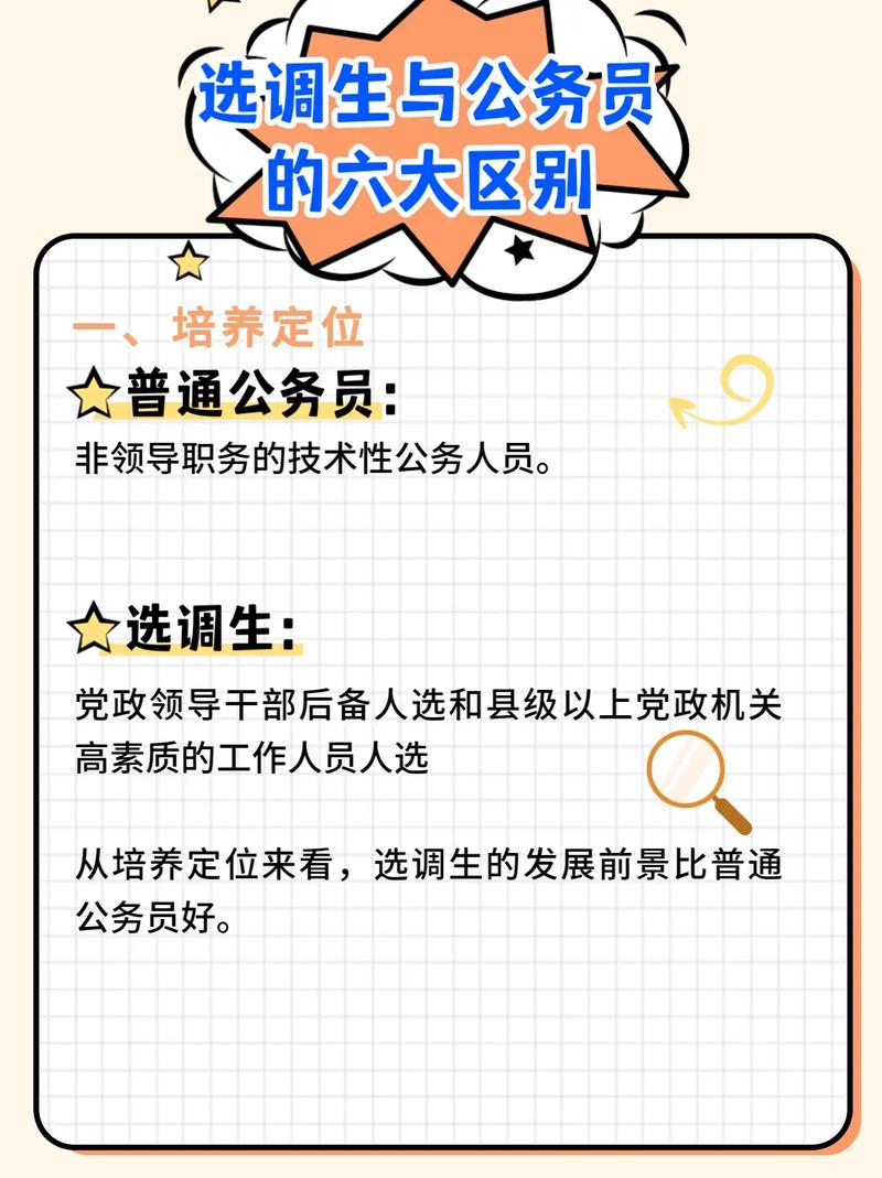 選調(diào)生和公務(wù)員的區(qū)別(考選調(diào)生好還是公務(wù)員好)-圖1