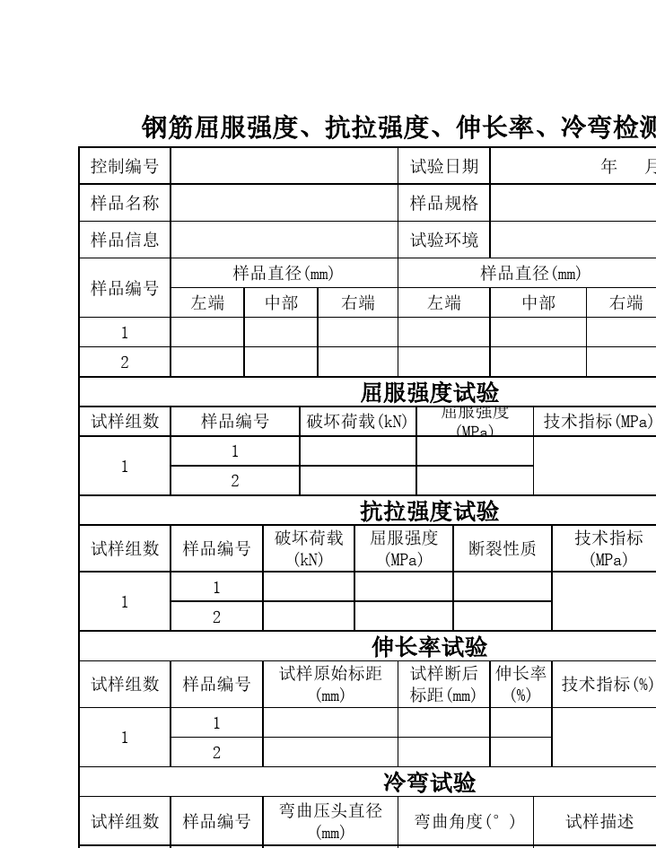 鋼筋檢測項目有哪些內容(鋼筋原材檢測三個項目)-圖1