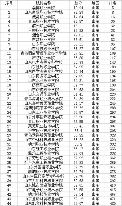 山東職業(yè)學(xué)院排名(山東十大最好的職業(yè)院校)-圖1