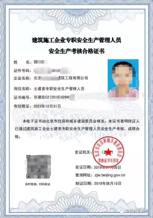 建筑施工安全員c證查詢(安全員證查詢入口國家職業資格)-圖1