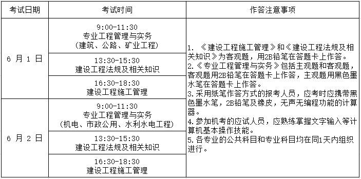 建造師考試時(shí)間(建造師證怎么考取需要什么條件)-圖1
