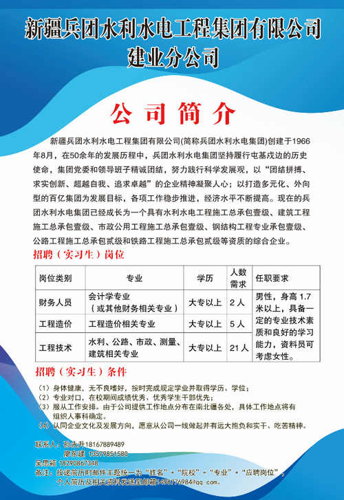水利水電工程一級建造師招聘(最新水利水電招聘信息)-圖1