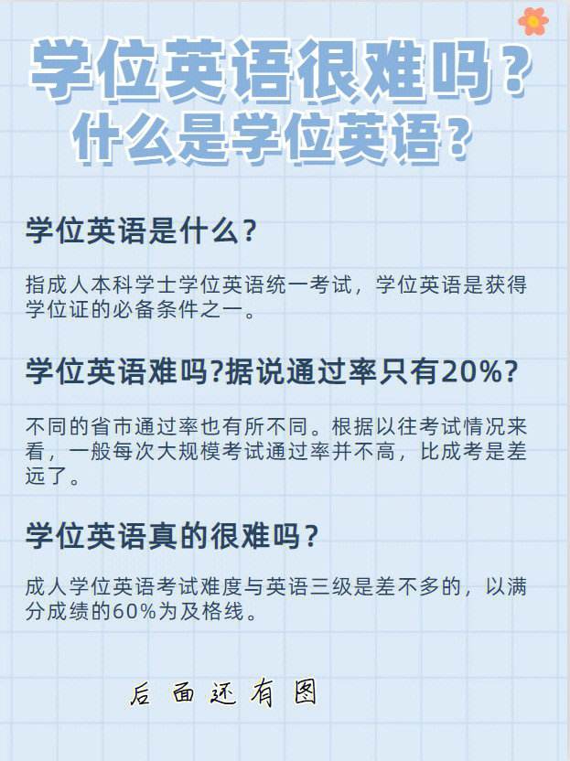 學位英語難嗎(成人學位英語包過)-圖1