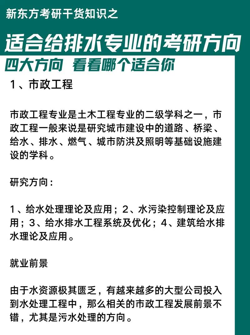 給排水是考研還是(給排水專業考研方向)-圖1