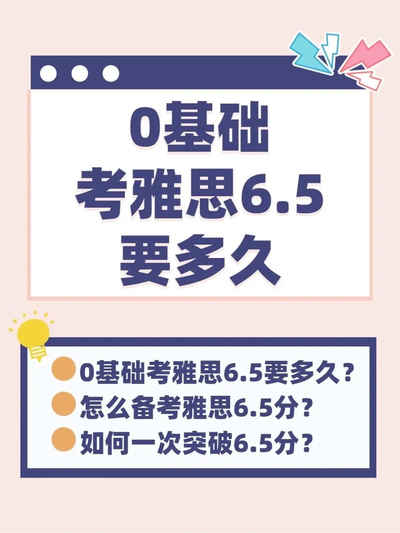 雅思6.5要學多久(零基礎考需要多久)-圖1