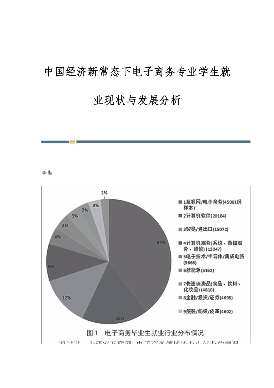 女生學(xué)電子商務(wù)就業(yè)前景(技校十大吃香專業(yè))-圖1