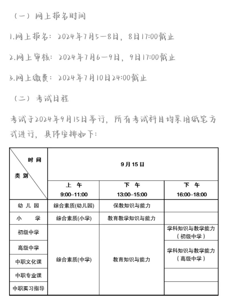 2024下半年教資面試報名時間-圖1