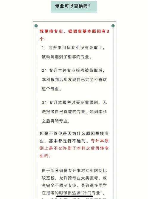 專升本想換專業(yè)怎么辦-圖1