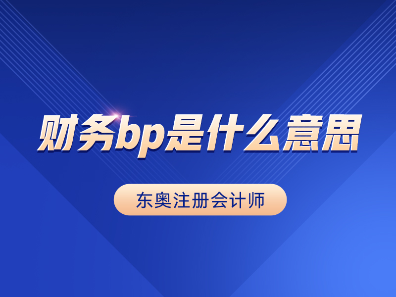 財務bp是什么意思-圖1