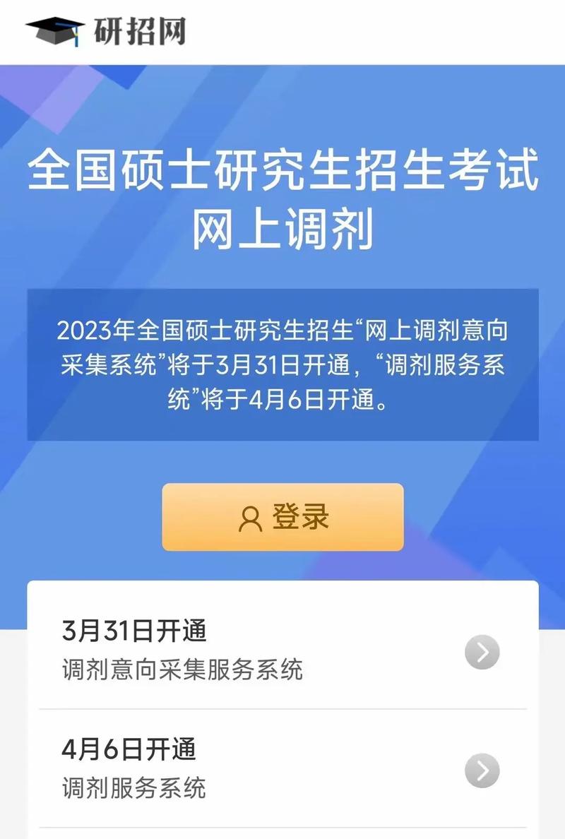 考研調(diào)劑系統(tǒng)開(kāi)放幾次-圖1