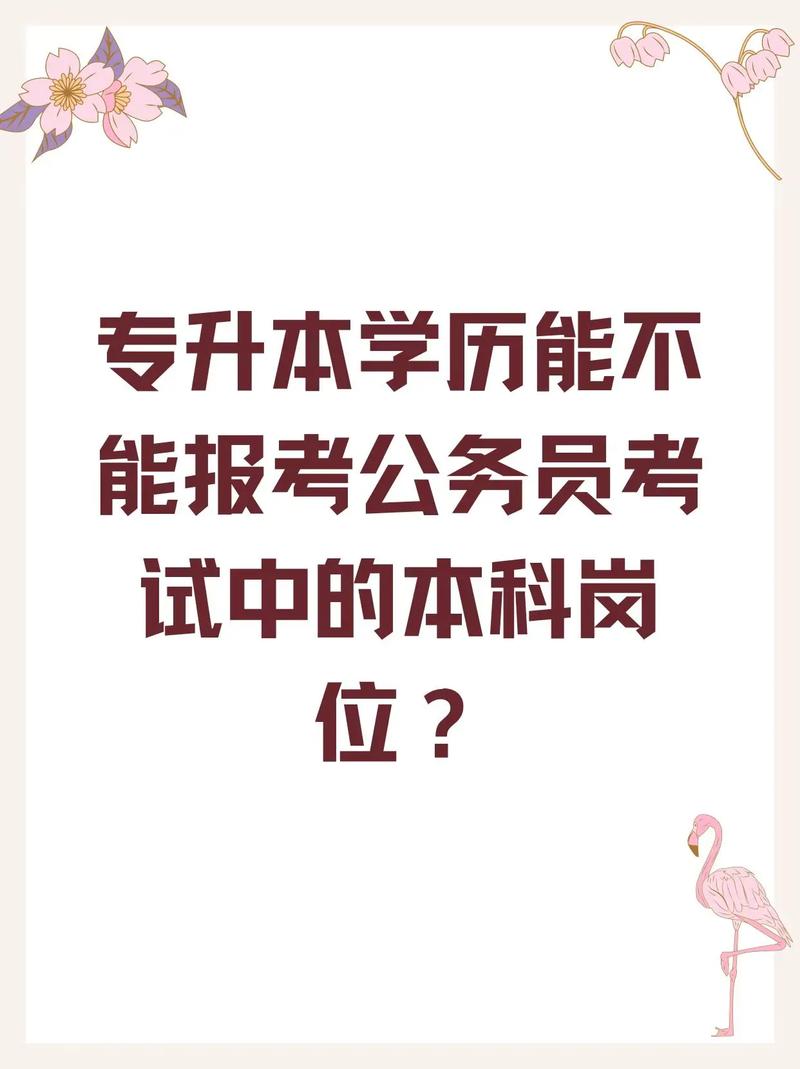 專升本能考公務(wù)員考試嗎-圖1