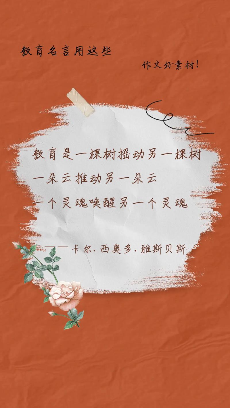 關(guān)于教育的唯美句子-圖1