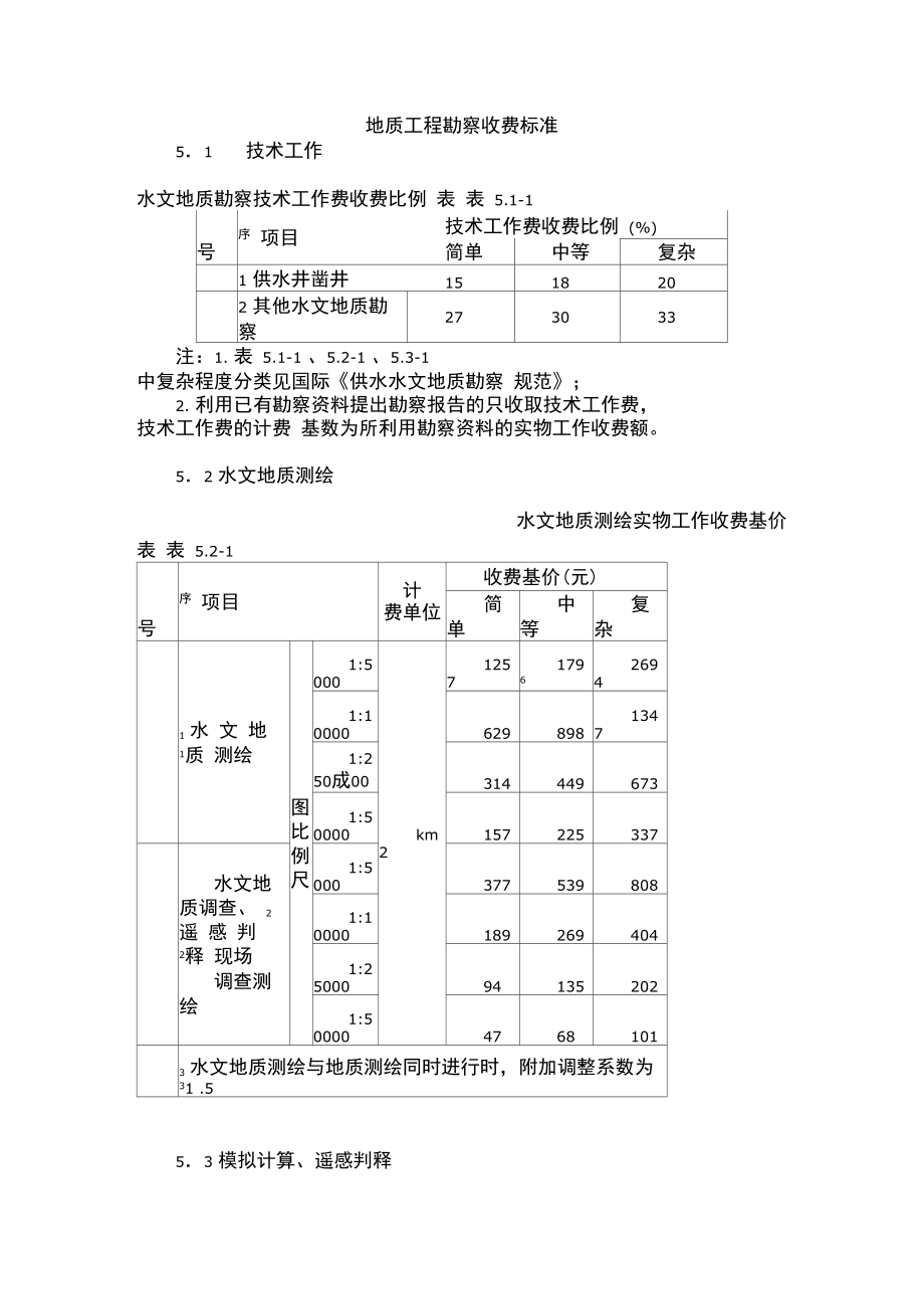 地勘收費(fèi)標(biāo)準(zhǔn)-圖1