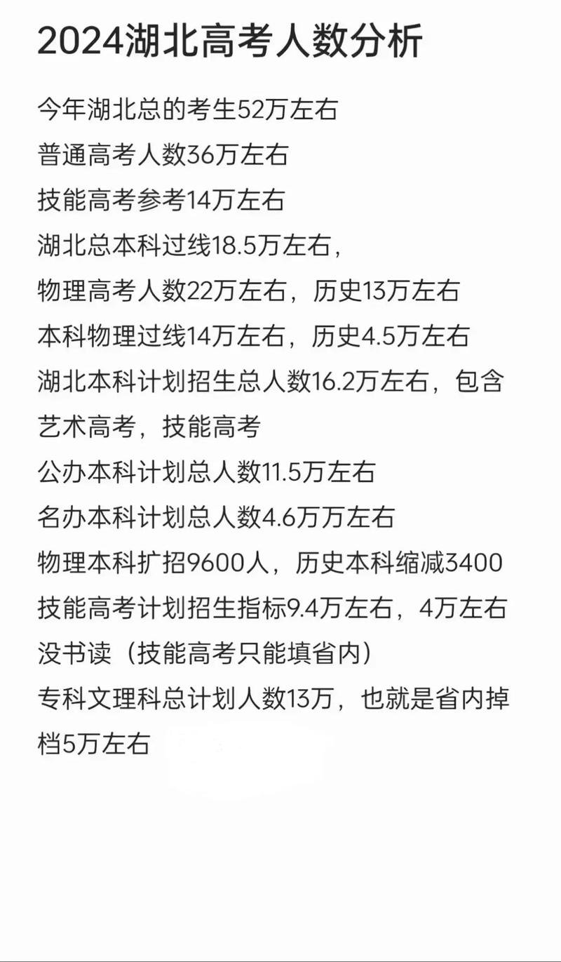 湖北2024年高考人數(shù)-圖1