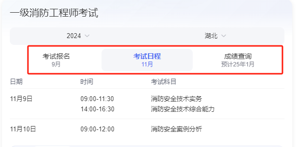 2024年湖北一級消防工程師什么時間開始打印準考證（附入口+流程）-圖1