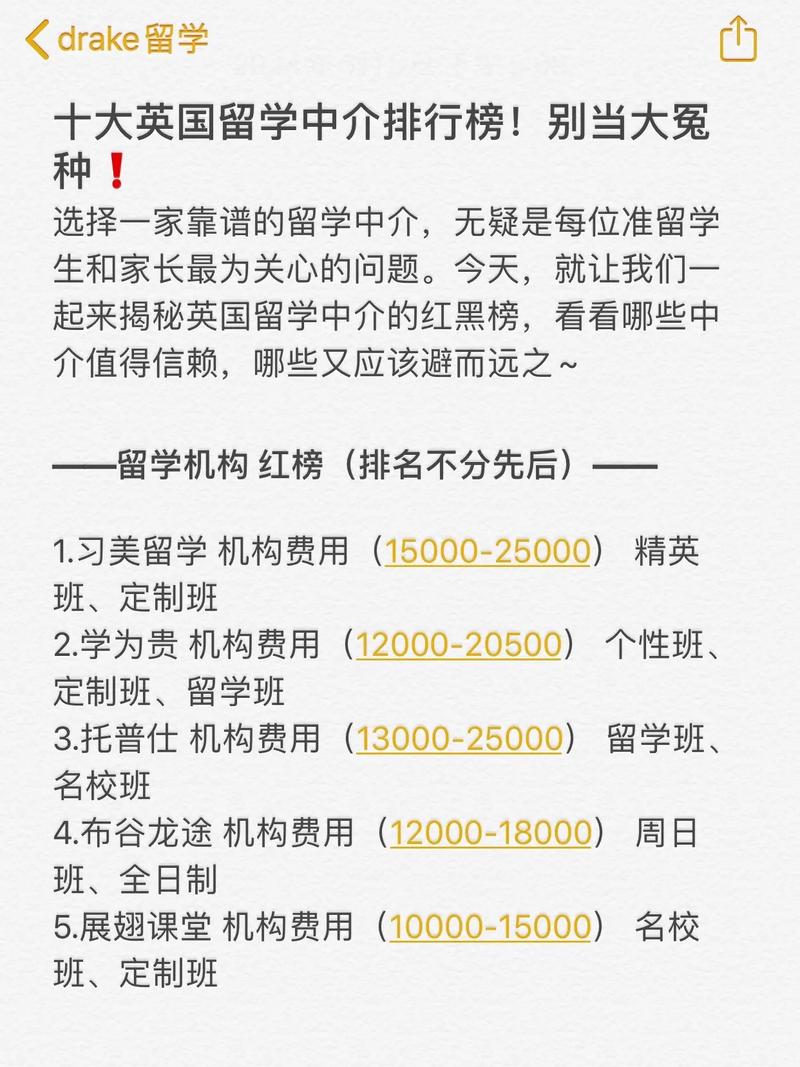 英國留學中介機構排名-圖1