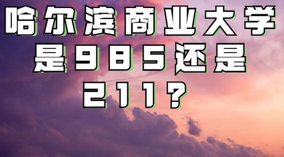 哈爾濱商業(yè)大學(xué)是985還是211-圖1