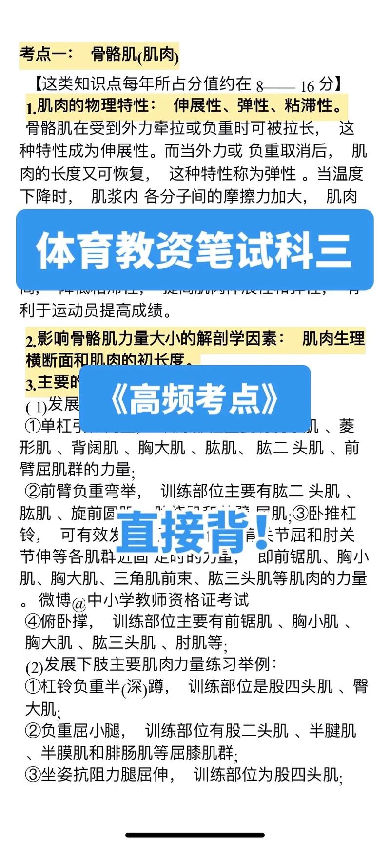 體育教資考試內容有什么 難不難-圖1