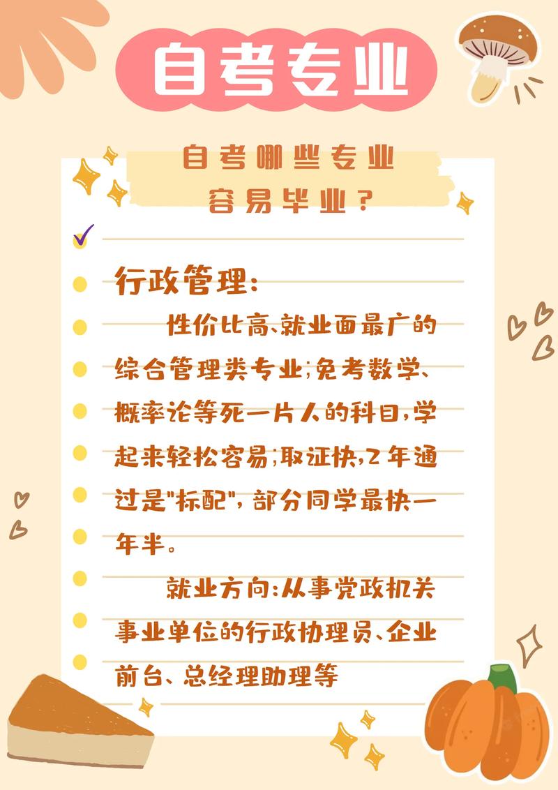 自考最容易過的專業有哪些-圖1