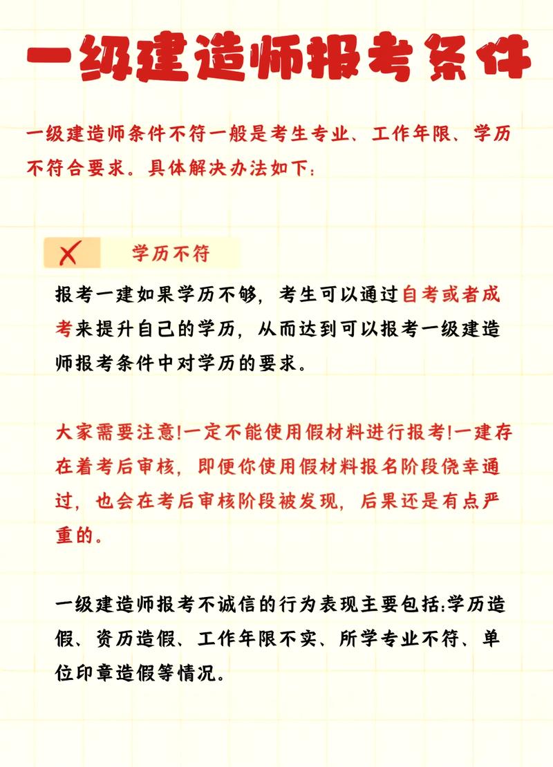 一級(jí)建造師學(xué)歷不符合報(bào)考條件-圖1