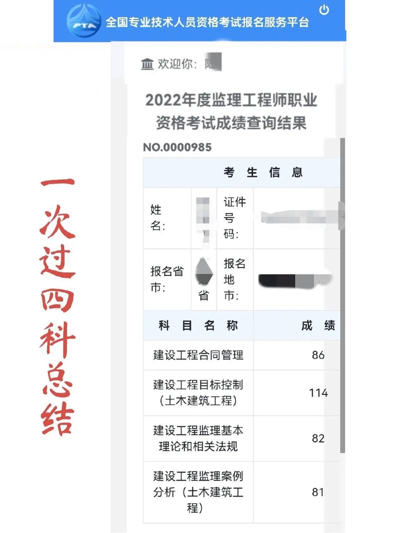 監(jiān)理一年過4門容易嗎-圖1