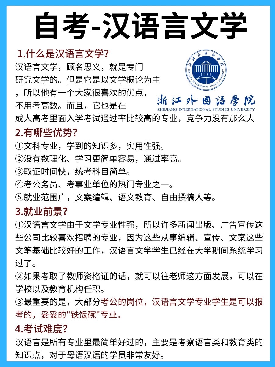 漢語言文學專業好考嗎-圖1