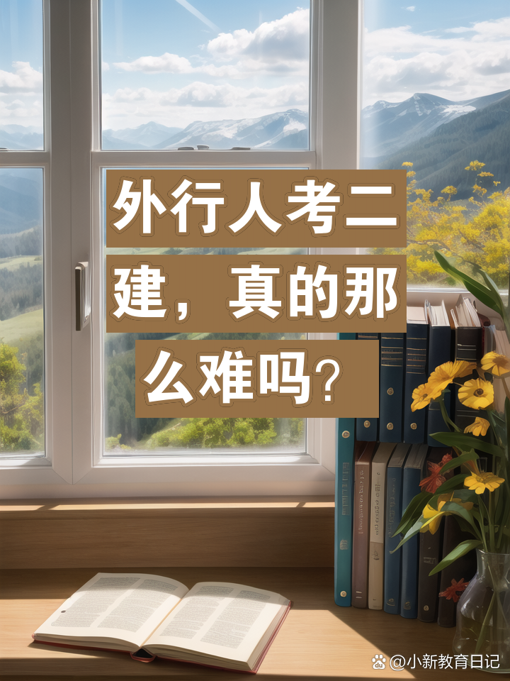 外行人考二建難嗎 從哪里著手-圖1