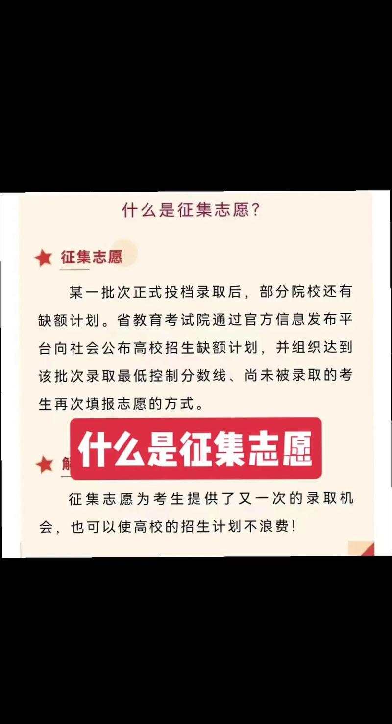 征集志愿是啥意思-圖1