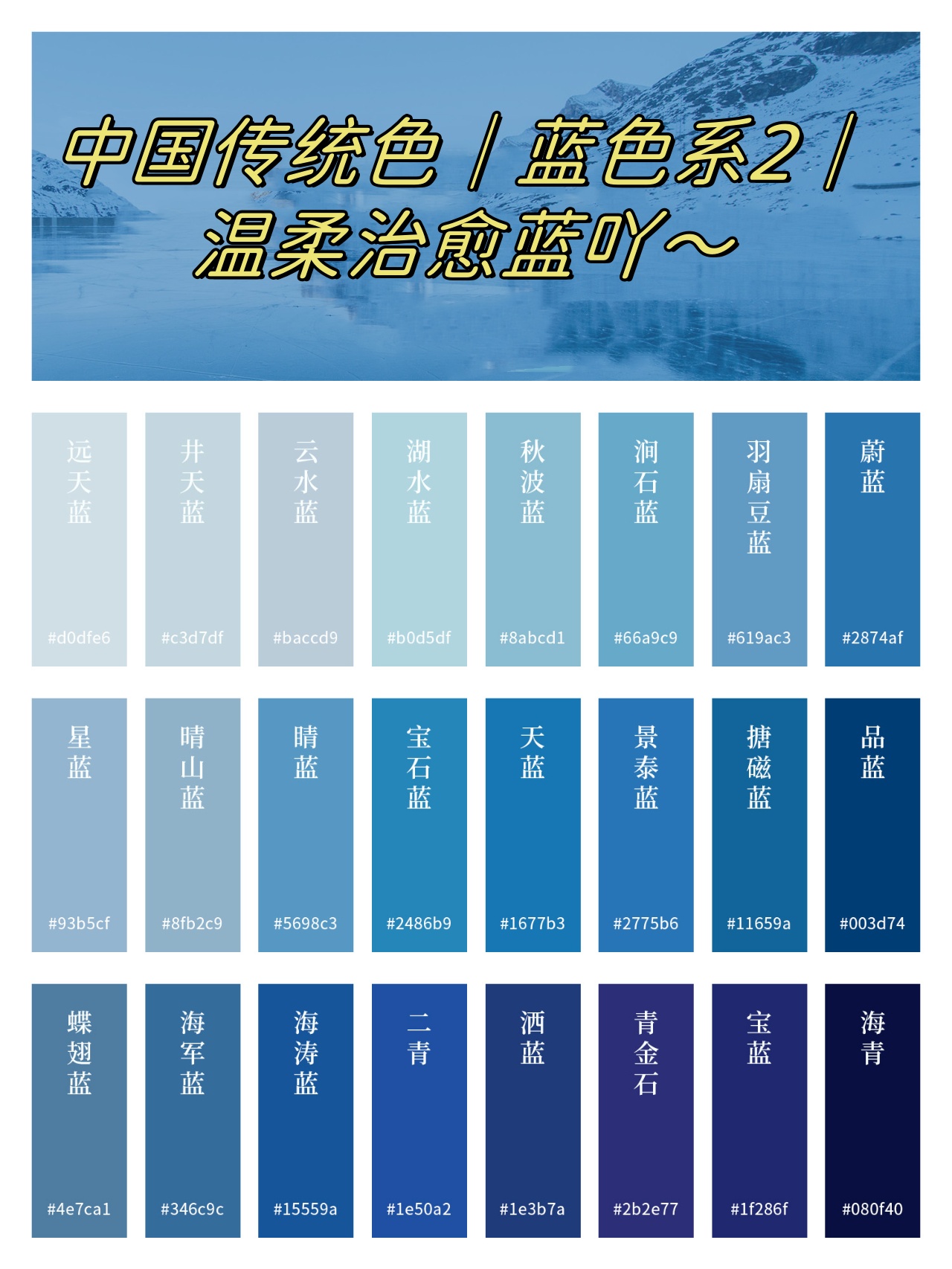 天空藍(lán)怎么調(diào)色-圖1