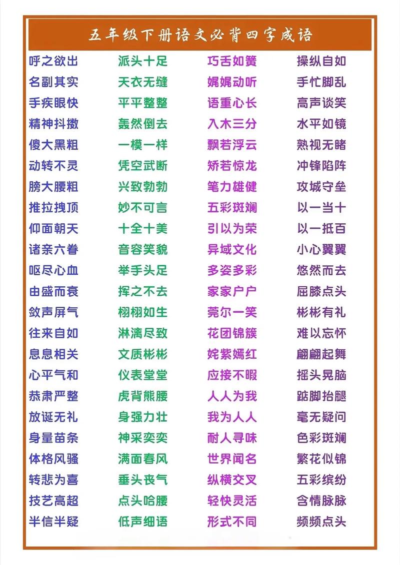 帶四字的成語-圖1