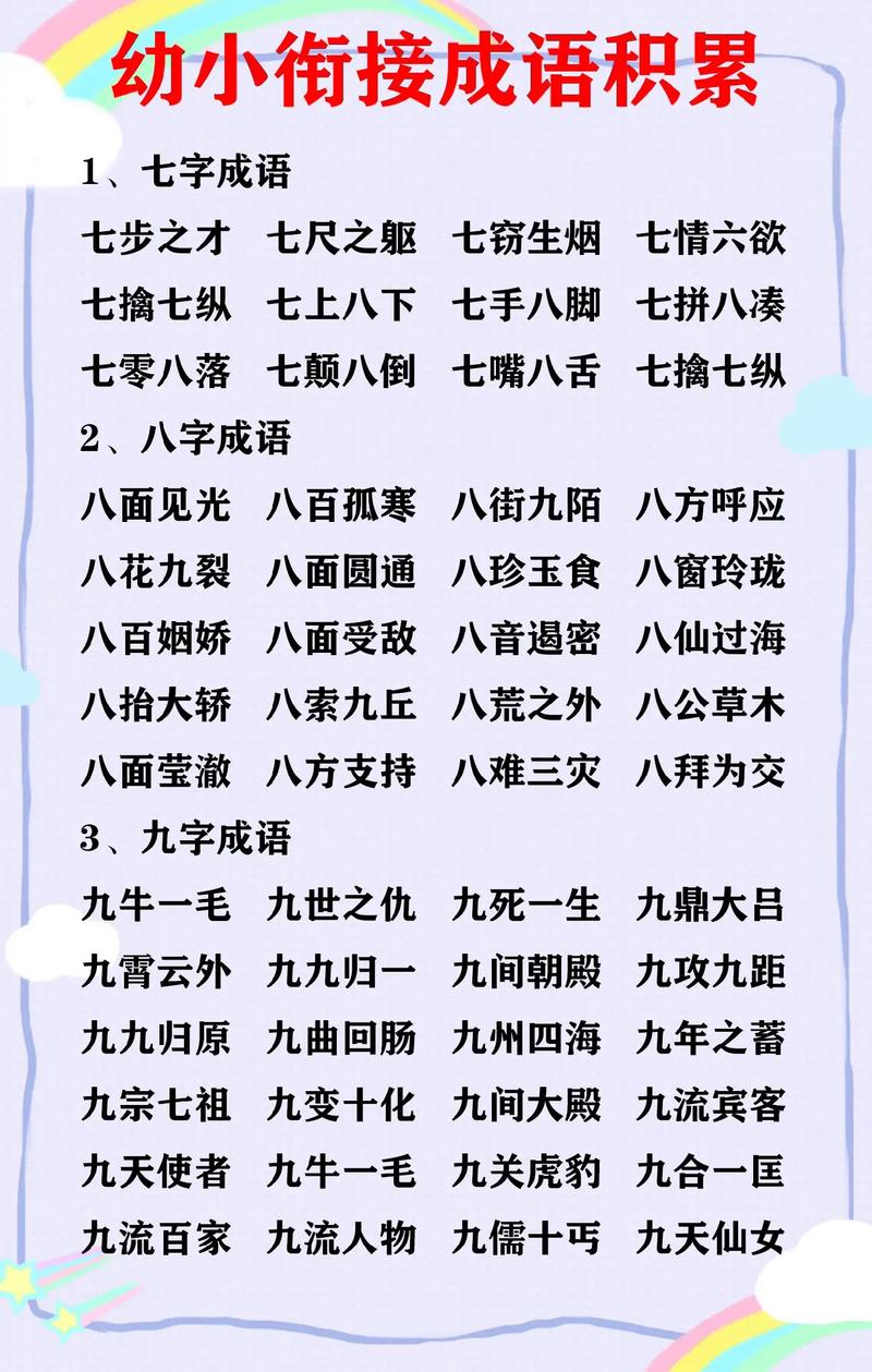 七什么八什么的成語詞-圖1