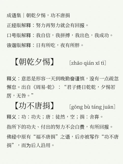 朝前夕惕是什么意思_近義詞_來源-圖1