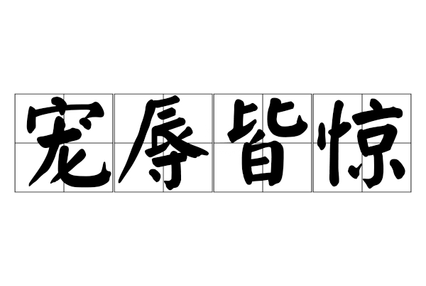 寵辱若驚是什么意思_近義詞_來(lái)源-圖1