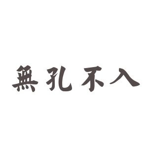 無孔不入的解釋_近義詞_反義詞-圖1