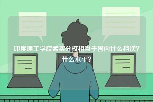 印度理工學院孟買分校相當于國內什么檔次？什么水平？-圖1